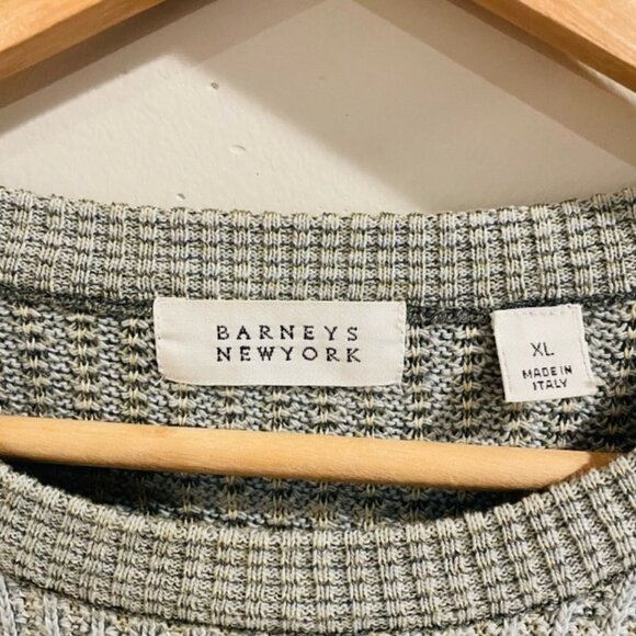Barney's New York Men's Crew Neck Pullover Sweater Size XL - Picture 3 of 7